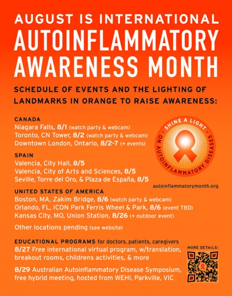Poster Autoinflammatory Month